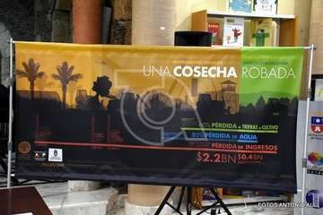 Exposición y charla en Telde sobre Palestina (Foto Antonio Alí)